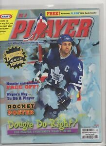 BE A PLAYER HOCKEY MAGAZINE VOLUME 1 ISSUE 1 DOUG GILMOUR  LIKED NEW