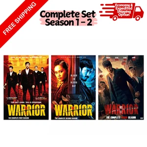 Warrior Complete Seasons 1-3 (2019–2023) | Full HD DVD Box Set | High Quality - Picture 1 of 7