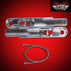 2002 GSXR 1000 Swingarm Extensions 12" Long and 36" Brake Line, GSXR extensions