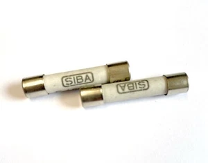 5x T2A SIBA Keramik-Röhre Time-Lag Zylindersicherung 2A T2A  #721100 - Bild 1 von 1