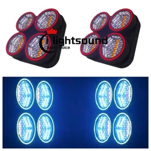 2pc/new 4 eyes LED Blinder light retro effect audience strobe stage lighting dmx - Picture 1 of 7