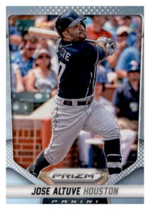 2014 Prizm Silver Holo José Altuve refractor inserto paralelo PWE Astros #113 - Imagen 1 de 2