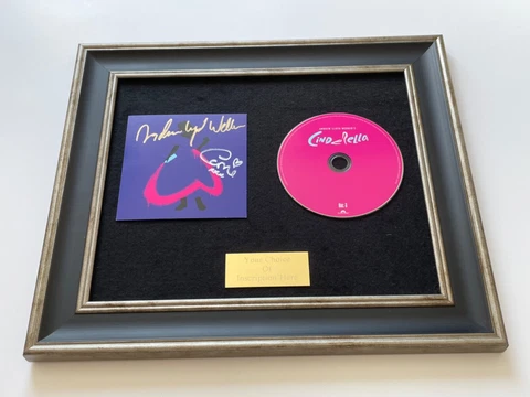 SIGNED/AUTOGRAPHED ANDREW LLOYD WEBBER CINDERELLA FRAMED CD.CARRIE HOPE FLETCHER Cover