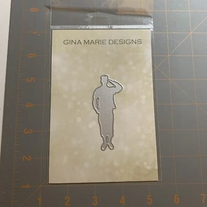 Papel de estampado para tarjetas troquel de corte Gina Marie Designs SOLDER - Imagen 1 de 2