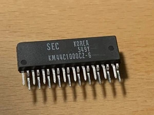  KM44C1000CZ-6  CMOS MEMORY FAST PAGE DRAM IC, DIP-20. - Picture 1 of 4