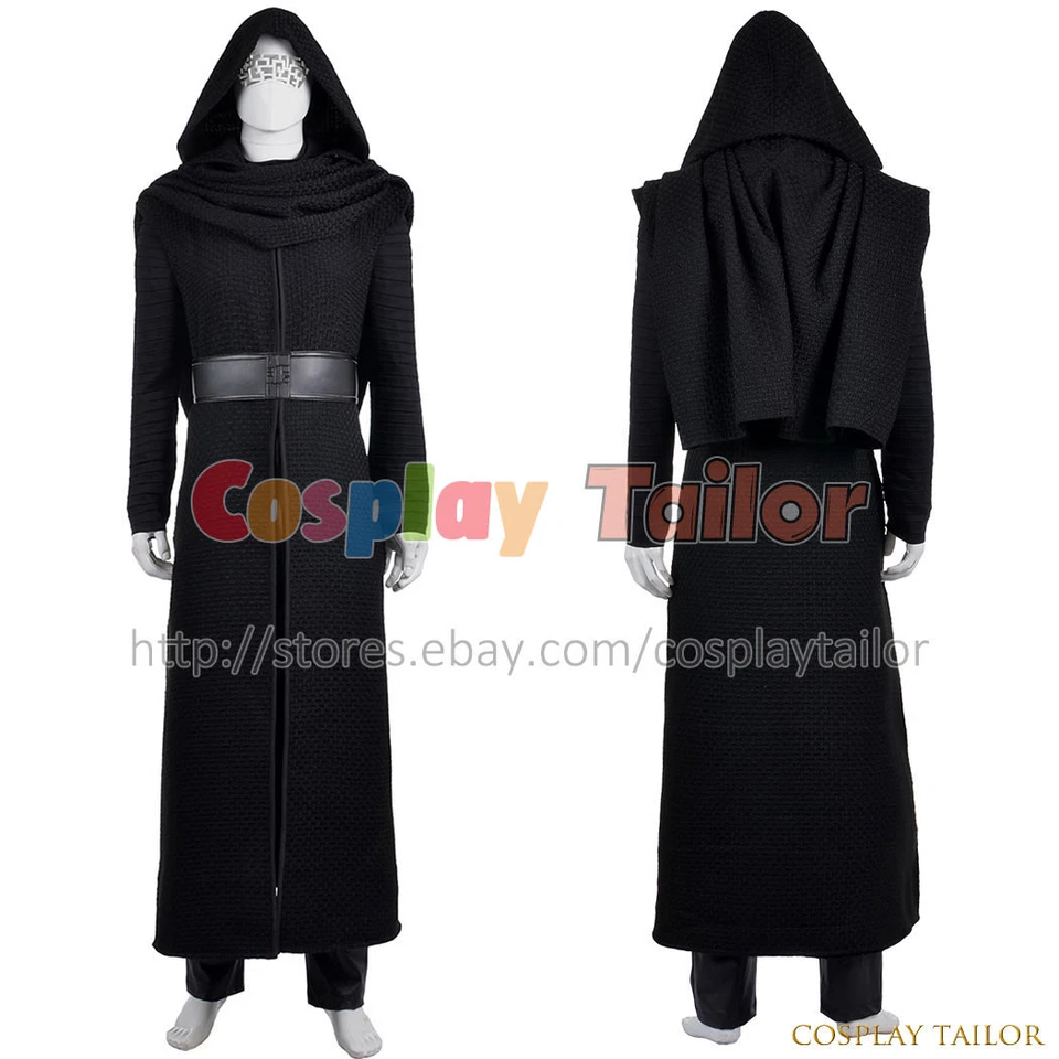 Star Wars Пробуждение силы Кайло Рен косплей костюм Хэллоуин вечеринки униформа новый - Изображение 1 из 4