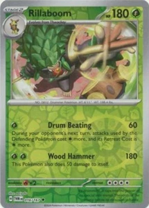 Rillaboom 016/167 Reverse Holo TWM Twilight Masquerade Pokemon Card NM - Imagen 1 de 1