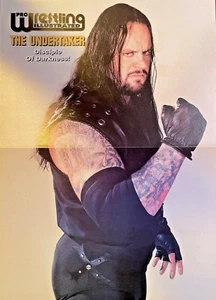 1998 Magazine Poster Pro Wrestler The Undertaker Mark William Calaway - Picture 1 of 2