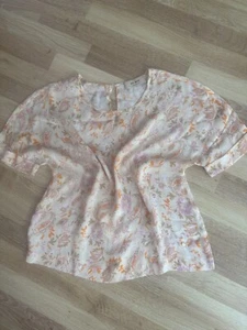 MOS MOSH: Design-Bluse in Größe M: Beige - Orange: Traum ***** - Bild 1 von 7