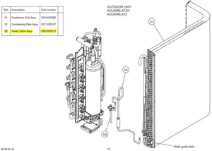 FUJITSU K9381055012 aka 9381055012 VALVE 3 WAY HY - Picture 1 of 2