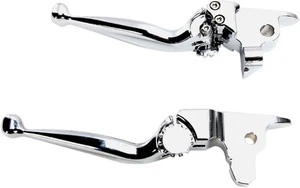 PSR Journey Adjustable Lever Set Chrome #12-00611-20 Harley Davidson - Picture 1 of 1