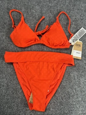 Conjunto de parte inferior y parte superior de bikini Billabong Good Vibes Aruba talla grande/12 nuevo con etiquetas Foto 1 de 4