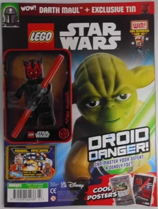 Lego Star Wars magazine #127 2025 Droid Danger! + Darth Maul MiniFigure & Tin - Picture 1 of 1