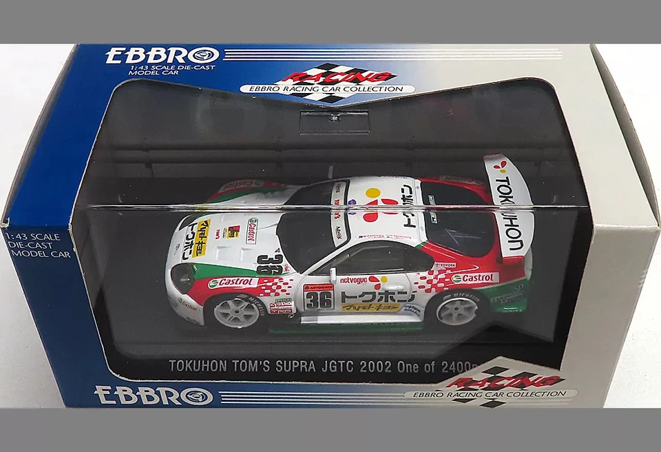 Mini Coche 1/43 Tokuhon Tom S Suppa Jgtc 2002 Blanco Colección Carreras 346 Foto 1 de 1