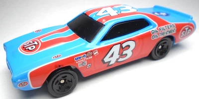 2004 HOT WHEELS GENERAL MILLS RICHARD PETTY '74 DODGE CHARGER 43 BLUE 3 1/8" CAR - Image 1 of 4