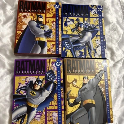 BATMAN - The Animated Series - Complete - Volumes 1 2 3 4 - 16 DISC SET DVD - Image 1 of 2
