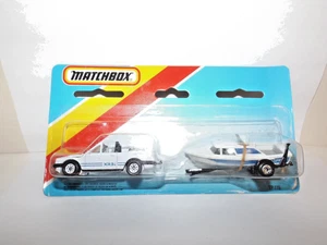 MATCHBOX S/F TWO PACK NO. TP-115-A FORD ESCORT AND BOAT MIP - Picture 1 of 8