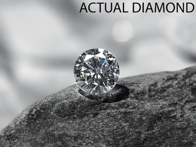 GIA Certified ROUND Brilliant .19 CT SI2 I Loose Mined Natural Diamond - Image 1 of 4