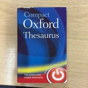 Oxford Mini Dictionary and Thesaurus by Oxford Dictionaries (hardback) - Picture 1 of 2