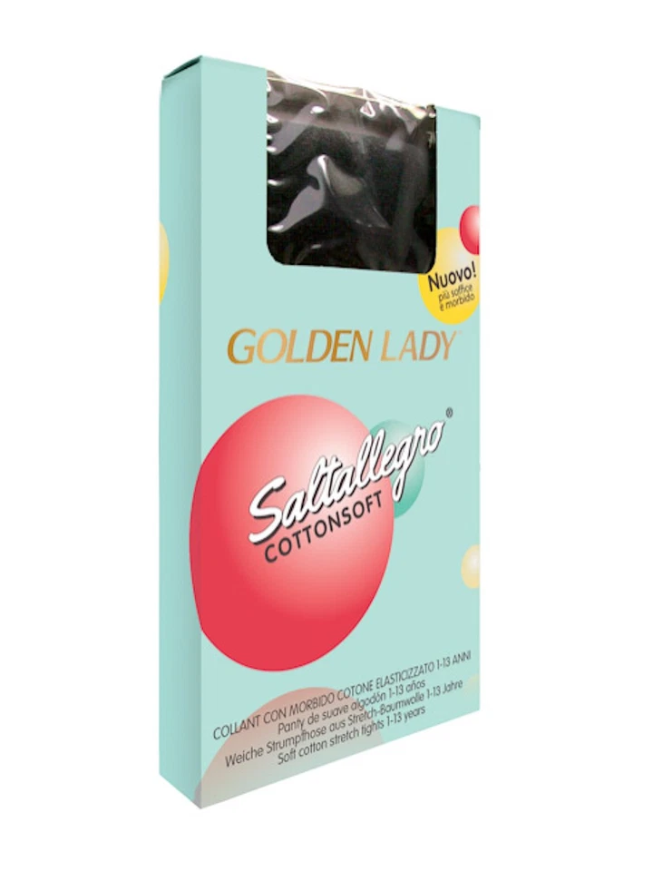COLLANT BAMBINA GOLDEN LADY SALTALLEGRO COTTONSOFT
