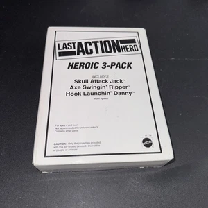 Vintage 1993 Last Action Hero Stunt Figuren - Heroic 3-Pack Neu in Box Sealed - Bild 1 von 4