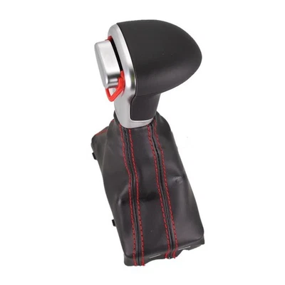 Perilla de cambio automática de cuero 8K1713139A/R para Audi A5 S5 Q5 2009-2012 Foto 1 de 4