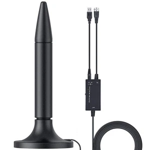 Amplified HD Digital TV Antenna - 300 Miles Long Range Reception Indoor HDTV ... - Bild 1 von 5