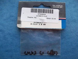DURATRAX 524 E-CLIPS 3.0mm (9) DTXQ0524 - Picture 1 of 1