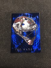 2007-08 ITG BETWEEN THE PIPES NIKOLAI KHABIBULIN THE MASK V SAPPHIRE BLUE #M-1