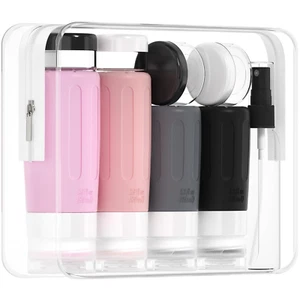 16 Pack Silicone Travel Bottles Set for Toiletries TSA Approved Travel Container - Picture 1 of 12