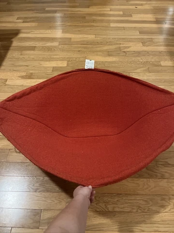 Mid Century Modern Bertoia Diamond chair cover by Knoll Orange Red Cover