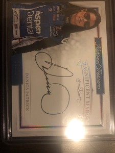 Danica Patrick 2017 Panini National Treasures Magnificent Marks Autograph 14/20!