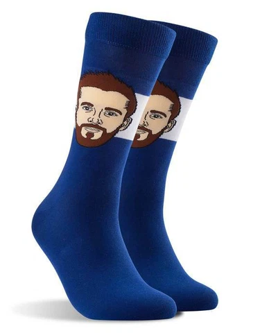 NHL Nikita Kucherov Tampa Bay Lightning Sockey Socks Adult Size 7-12 New Cover