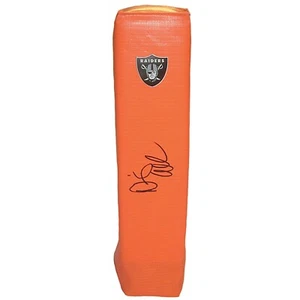 Dennis Allen Signed Football Pylon Oakland Raiders Autograph Photo Proof COA - Picture 1 of 6