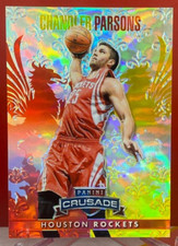 2013-14 (ROCKETS) Panini Crusade Insert Red #60 Chandler Parsons/349