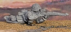 28mm WW2 German Waffen SS Heer Sniper Spotter D-Day Carentan Arnhem (Z) - Bild 1 von 2