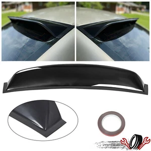 For 2006-2015 Honda Civic 4DR Sedan ABS Rear Window Roof Vent Visor Spoiler Wing - Picture 1 of 12