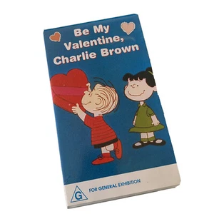 CHARLIE BROWN Be My Valentine Charlie Brown  Snoopy VHS Tape G Peanuts GUC - Bild 1 von 9