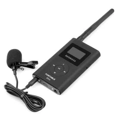 Wireless Tour Guide System Microphone Transmitter Receiver for Church / Training - Image 1 of 4