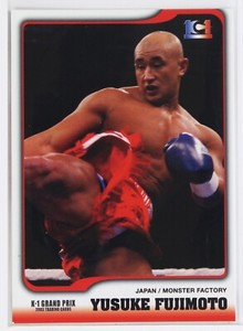 YUSUKE FUJIMOTO (No.45) - 2003 K-1 GRAND PRIX Trading Card