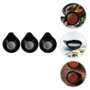 3 Pcs Geschmacksgericht Mit Griff Kleine Soßenschälchen Saucen-Dip-Schüssel - Bild 1 von 12