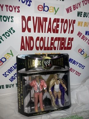 WWE Jakks Classic Superstars Classy Freddie Blassie & HULK HOGAN LIMITED EDITION - Image 1 of 4
