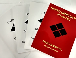 Hakko Denshin Ryu Ju Jitsu Training Manuals Martial Arts LaMonica - Picture 1 of 7