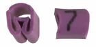 PRO POWER - Cable Marker 7 Purple 100 Pack