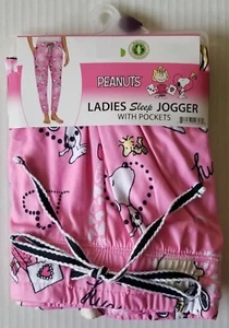 Peanuts Valentine Ladies Sleep Jogger With Pockets Size 3X NEW - Picture 1 of 3