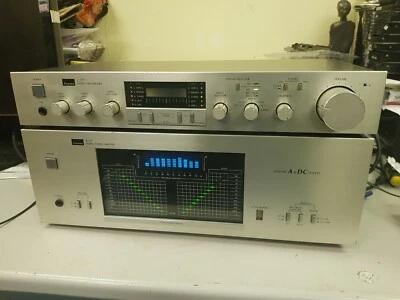  Vintage Rare Sansui B-77 Stereo Power Amplifier & Sansui C-77 PreAmplifier - Image 1 of 4