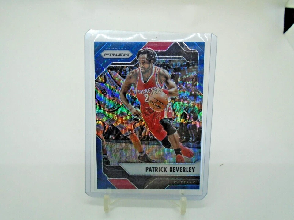 2016-17 PANINI PRIZM #223 PATRICK BEVERLEY BLUE WAVE PRIZM 24 /99 - Image 1 of 4