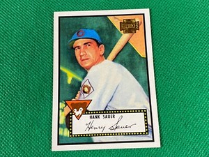 2001 Topps Archives #14 Hank Sauer 52 Chicago Cubs