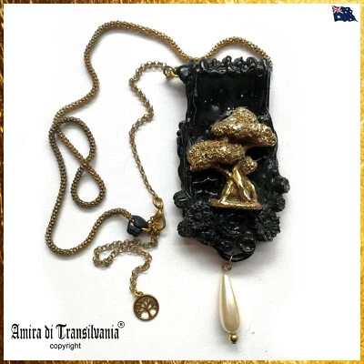 Collar Joyería Árbol de la Vida Amuleto Colgante Talismán Mágico Símbolo Protector Foto 1 de 4