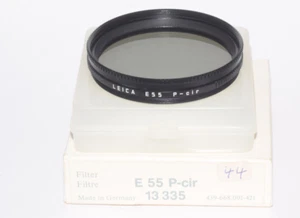 Leitz Leica Filter Black E55 P-cir 13335 Mint - Picture 1 of 1